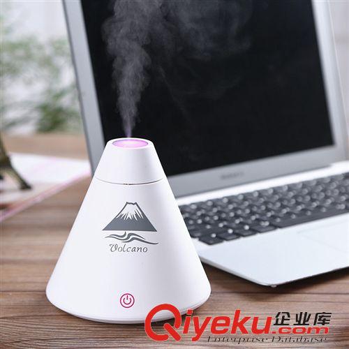 新品上市 奇玩 火山加濕器 迷你加濕器 呼吸夜燈 USB接口 空氣凈化加濕器原始圖片3