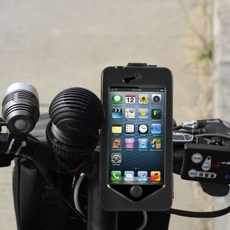 手機(jī)周邊 奇玩 Bike5自行車(chē)支架 iphone5單車(chē)支架防水固定支架 V型