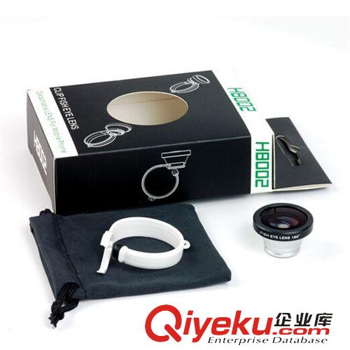 手機(jī)周邊 奇玩 iphone5/4S/4圈夾魚眼180度魚眼fisheye lens通用式夾子魚眼原始圖片3