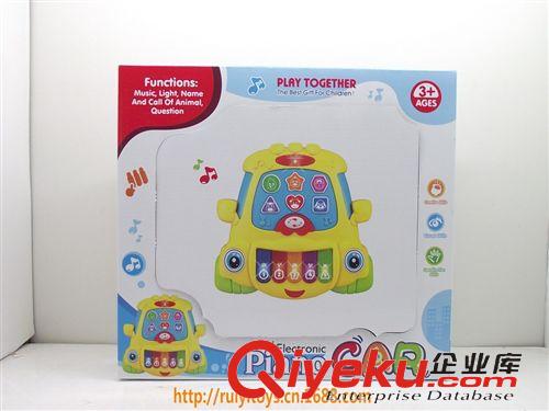 新品 卡通音樂琴  動物琴 音樂玩具琴  發(fā)光電動玩具 多功能音樂琴原始圖片2