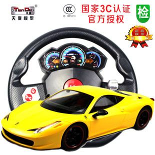 遙控玩具系列 天度新款1:12 路虎越野車重力感應懸浮遙控 可掛檔方向盤車模