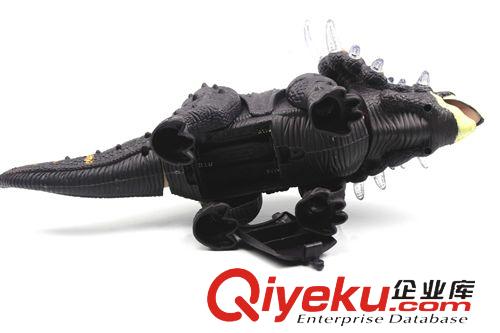 電動玩具系列 最熱銷兒童電動仿真恐龍 三角龍（帶音樂，燈光）電動模型玩具原始圖片3