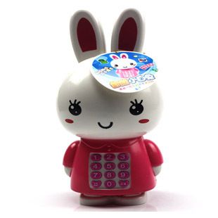益智玩具系列 新一代zptj 智能小白兔 智能玩具 幼兒早教 音樂故事學習機原始圖片2