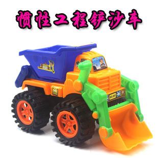 兒童玩具系列 慣性大號工程車 挖土機 挖掘機 兒童玩具 建筑車模型 3C認證