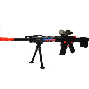 電動(dòng)槍玩具系列 批發(fā)新款獵鷹水彈軟彈槍 兒童玩具手沖鋒槍 電動(dòng)玩具槍可發(fā)射子彈原始圖片2