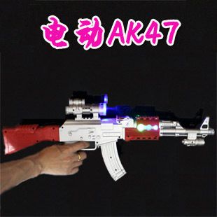 電動槍玩具系列 批發(fā)紅外線水彈軟彈槍 兒童玩具sq阻擊槍 電動玩具槍可發(fā)射子彈