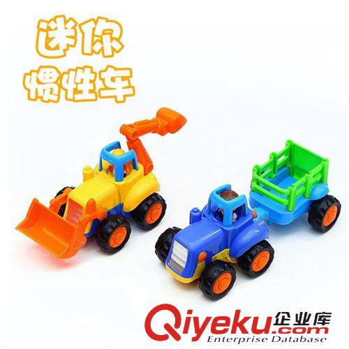 地攤玩具 大賣 兒童仿真小卡通迷你慣性工程車/推土機拖拉機地攤玩具批發(fā)