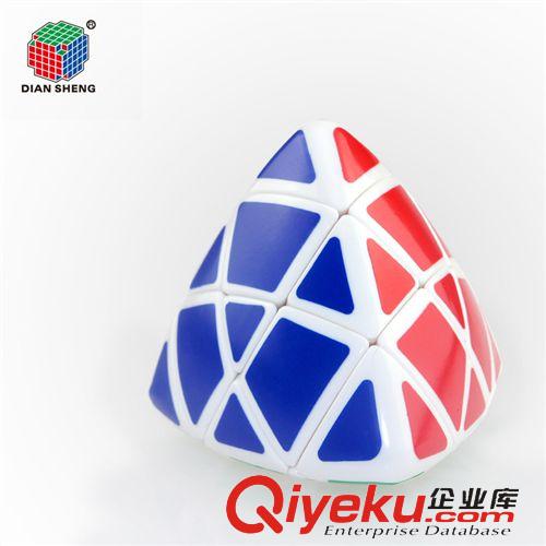 點盛魔方 點盛老牌三階圓柱體黑底/白底異形魔方 不規則專業益智玩具DS-89