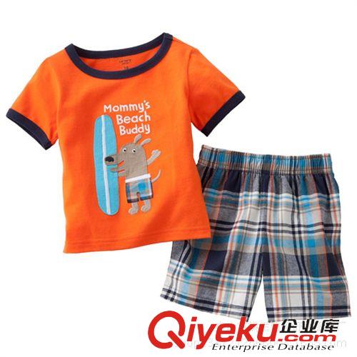 童套裝系列 秋款童裝兒童男童裝兒童服裝童泰2014秋款童裝童裝秋款嬰幼套裝原始圖片2