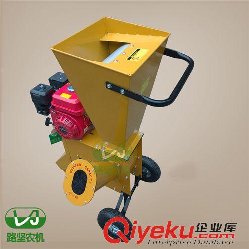 碎枝機 直銷汽油動力小型樹枝處理機械  可移動 樹葉枝條粉碎 粗磨型原始圖片3