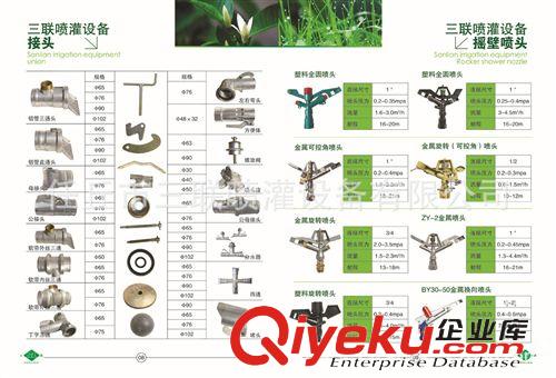 排灌機械 農田噴灌農業噴灌大田噴灌鋁管噴灌三聯噴灌原始圖片2
