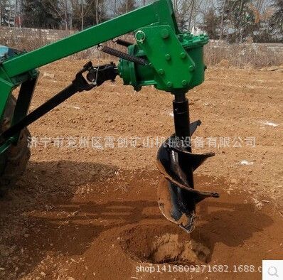 市政園林機(jī)械 種植機(jī)械-雷創(chuàng)牌豎起大拇指挖坑機(jī) 拖拉機(jī)