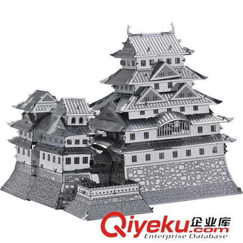 3D金屬拼圖 金屬拼圖3D建筑模型拼圖 益智DIY納米金屬微型立體雕塑拼圖原始圖片3