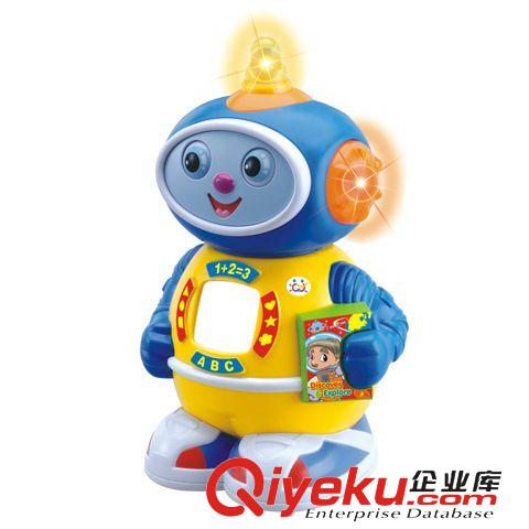 年齡段分類 匯樂太空小博士音樂燈光萬向電動玩具智能機器人1歲兒童玩具tj原始圖片2