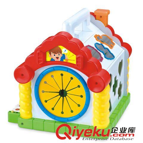 年齡段分類 匯樂玩具739趣味小屋寶寶智慧屋幼兒動物積木兒童早教益智1-3歲原始圖片3