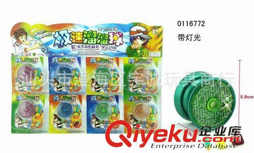 溜溜球 供應(yīng)最熱銷兒童玩具夏天地攤熱賣悠悠球三軸燈光原始圖片2