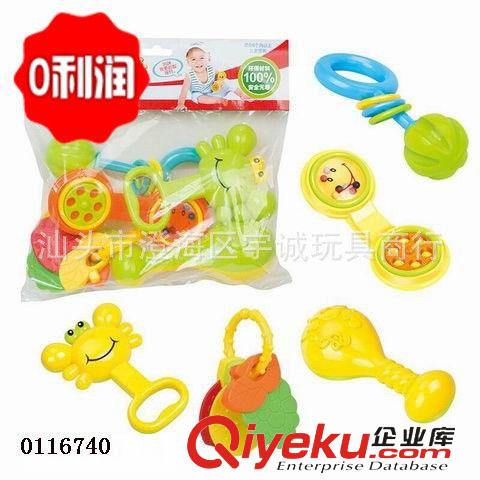 嬰兒玩具 供應(yīng)最熱銷兒童玩具廠價直銷嬰兒益智趣味4件嬰兒搖鈴