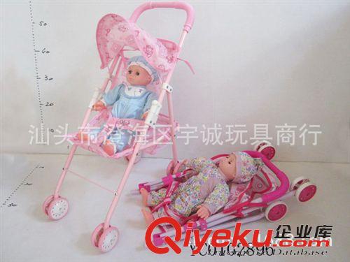 手推車 嬰兒娃娃手推車 仿真手推車兒童過家家玩具原始圖片3
