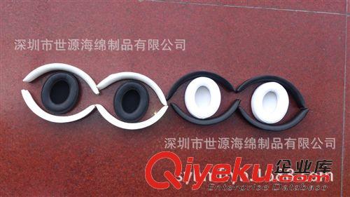 世源【耳機套制品】 大量供應航空耳機套，電腦皮耳套，蛋白質PU耳機套，航空皮耳套原始圖片3