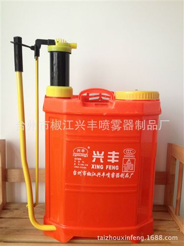 16L手動噴霧器 BJ -01 16L背負式手動噴霧器 八角桶單管 雙管