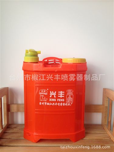 16L手動噴霧器 BJ -01 16L背負式手動噴霧器 八角桶單管 雙管