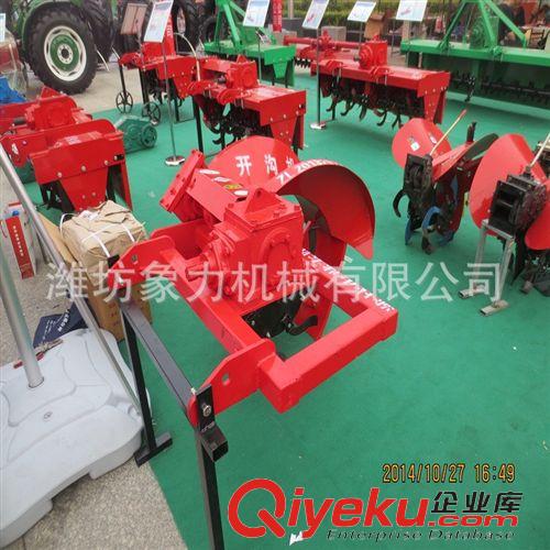 農用開溝機（開溝施肥機） 果樹 果園開溝機新款 工作效率高 配四輪拖拉機原始圖片2