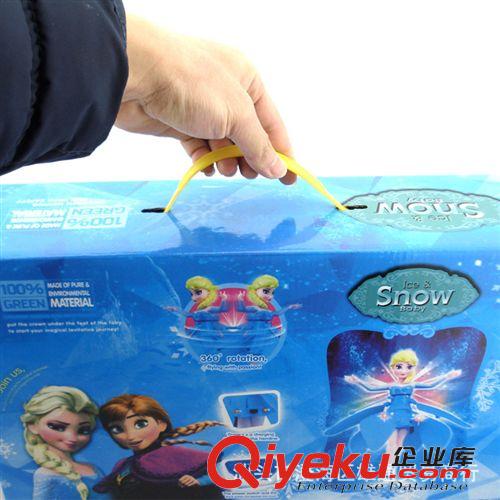 新產(chǎn)品 廠價(jià)直銷 冰雪奇緣遙控感應(yīng)小飛仙女 飛天小仙女帶燈光音樂(lè) tj原始圖片3