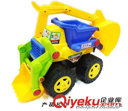 新產(chǎn)品 廠家直銷 大號慣性仿真挖土機(jī)工程車 兒童益智玩具車模型 熱銷