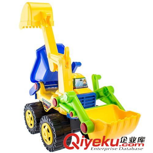 新產(chǎn)品 廠家直銷 大號慣性仿真挖土機(jī)工程車 兒童益智玩具車模型 熱銷