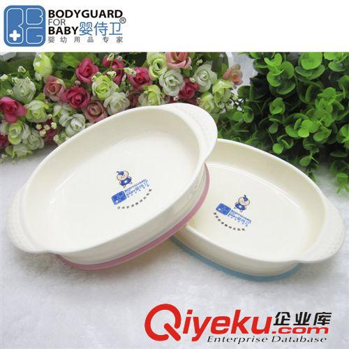 嬰待衛(wèi)嬰兒用品 寶寶喂哺輔食餐具碗 嬰兒防滑訓(xùn)練湯碗帶凸點(diǎn)手柄 母嬰用品代發(fā)原始圖片3
