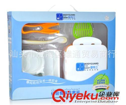 嬰待衛(wèi)嬰兒用品 母嬰用品代發(fā) zp寶寶喂食研磨器餐具盒套裝 便攜式餐具批發(fā)原始圖片2