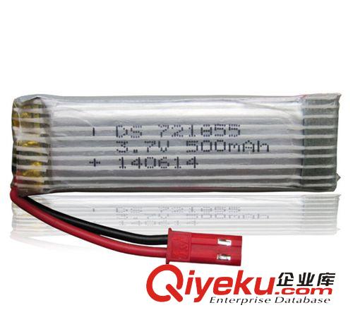 玩具配件 廠家直銷3.7V 500MA 聚合物鋰電池 航空玩具飛行器電池　批發(fā)