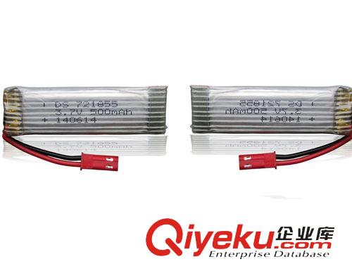 玩具配件 廠家直銷3.7V 500MA 聚合物鋰電池 航空玩具飛行器電池　批發(fā)