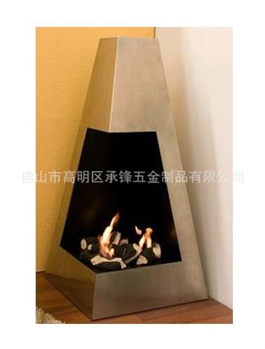 壁爐 不銹鋼現代環保酒精真火壁爐原始圖片2