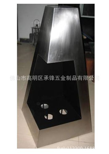 壁爐 不銹鋼現代環保酒精真火壁爐原始圖片3