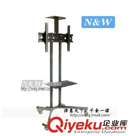 電視掛架按品牌分 N&W 32-46英寸液晶電視移動(dòng)推車架/座架/會(huì)議會(huì)議架/展會(huì)展臺(tái)架原始圖片3