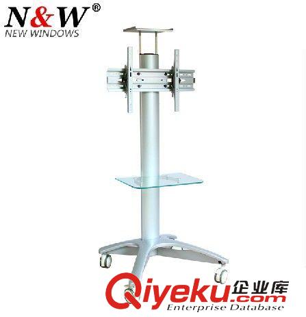 電視掛架按尺寸分 N&W 32-65英寸液晶電視移動落地支架/電視立式移動掛架/電視推車