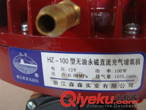 各種增氧泵/水族用品 森森漁亭無(wú)油永磁直流充氣泵12V增氧機(jī)HZ-100空氣泵增氧泵100W原始圖片3