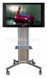 其它五金配件 液晶電視移動(dòng)推車架60-80寸移動(dòng)液晶電視機(jī)支架落地移動(dòng)支架