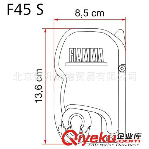 遮陽篷 【菲亞瑪遮陽篷】9980073 F45S 3.5米 側(cè)裝遮陽篷