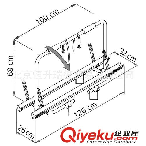 自行車車架 9913357 拖掛房車前置自行車架原始圖片2