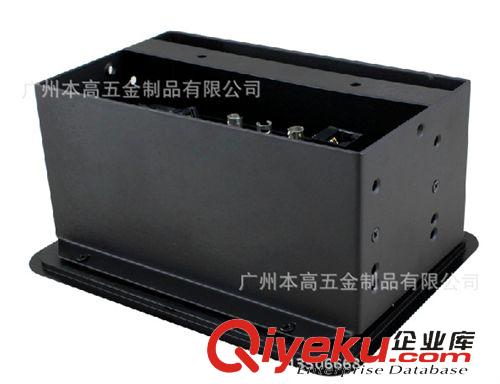 滑蓋式鋁合金桌面插座 本高DL-0411 滑蓋式鋁合金桌面插座/多媒體會議室臺面插座原始圖片3