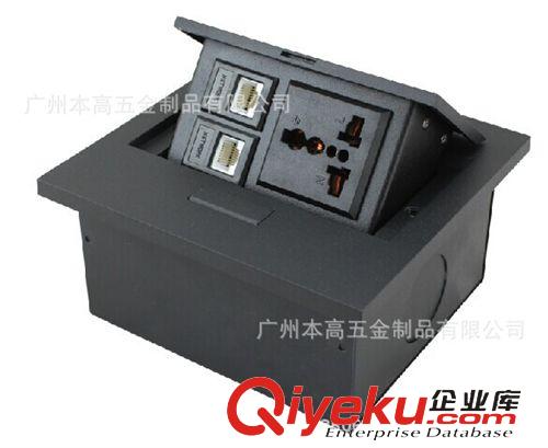 彈起式桌面插座系列 廠家直銷(xiāo)K201高級(jí)桌面插座/桌面隱藏接線面板/桌面信息插座