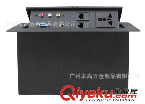 （免焊線）彈起式桌面插座系列 K511F 會議室彈起桌面插座/多媒體桌面插座 音視頻 話筒
