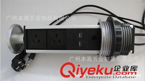 手動/電動桌面插座系列 廚房廚柜提拉式桌面插座
