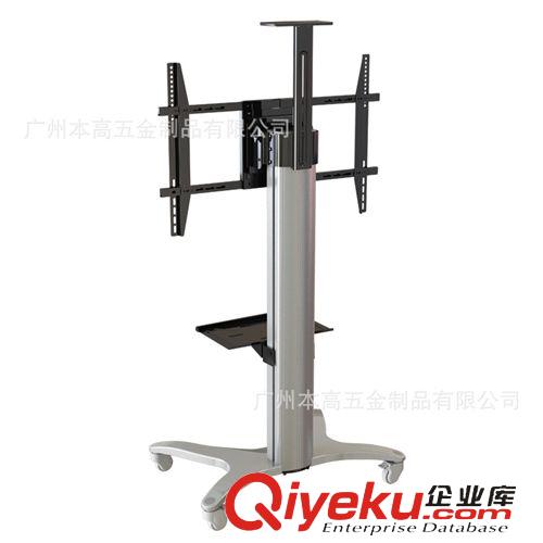 NB品牌電視支架 NB原裝zpAVF1500-60-1P(銀色)會(huì)議視頻推車(chē)電視機(jī)推車(chē)32-60寸原始圖片3