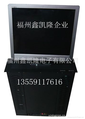 液晶升降器 電動17-19寸通用液晶升降器LED顯示器桌面升降器液晶升降器支架