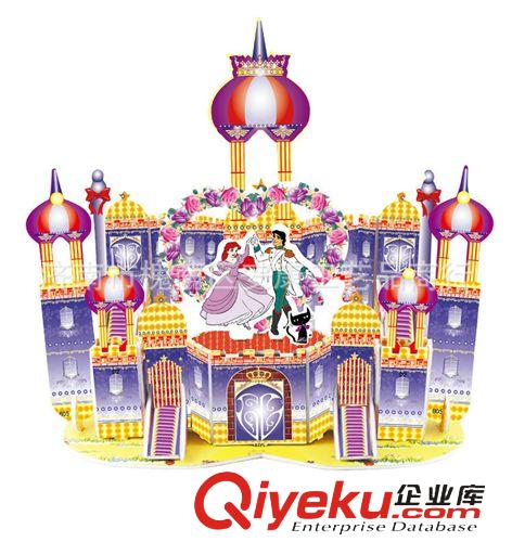 熱銷產(chǎn)品 專業(yè)銷售 夢(mèng)幻城堡立體拼圖城堡 高品質(zhì)立體拼圖原始圖片3