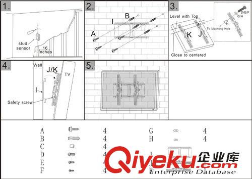 熱銷產品 適合25-52寸，液晶電視機架， 掛架，LED電視機架，LCD電視機架