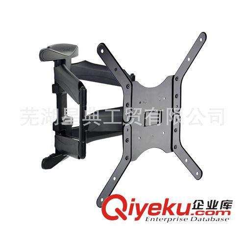 離子架系列 32-65寸雙臂拉伸電視架紅黑色帶穿線功能液晶電視機架離子架